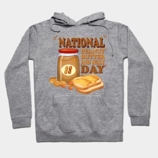 National Peanut Butter and Jelly Day Hoodie